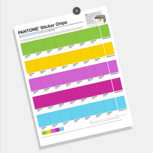 Pantone® Sticker Chips